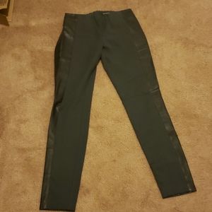 Club Monaco Pant w/ Leather Sides